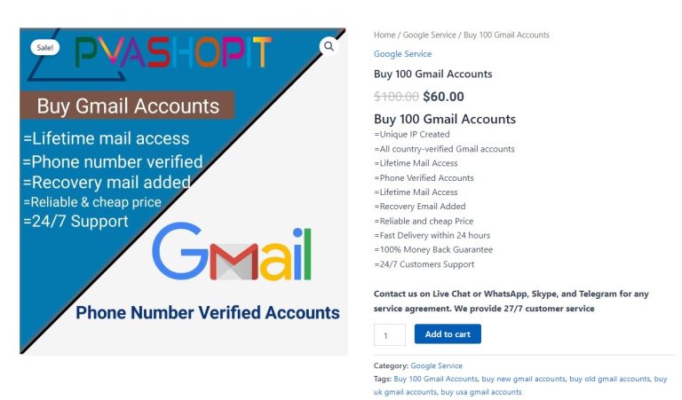 Buy Gmail Accounts